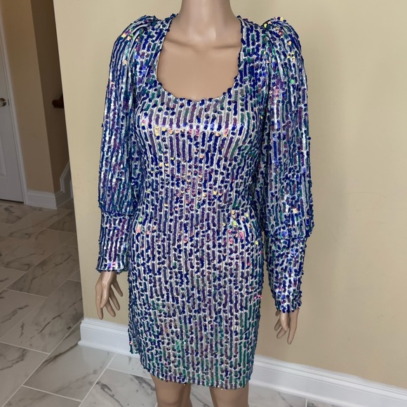 Venus short sequins dress - Picture 4 of 14